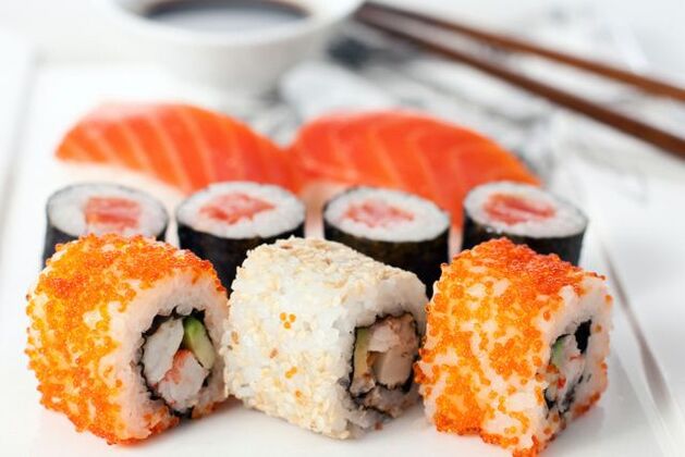 rolls for japanese diet photo 2